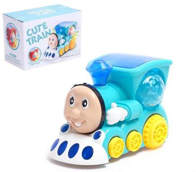 Trenzinho Luz E Som Bate Volta Trem Locomotiva Brinquedo