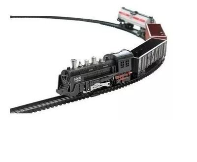 Ferrorama Trem Máquina Locomotiva Trilhos E Vagões Elétrico