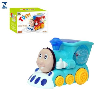 Trenzinho Luz E Som Bate Volta Trem Locomotiva Brinquedo