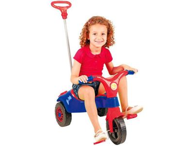 Triciclo com Pedal Homeplay Motoca Praia & Campo com o Melhor