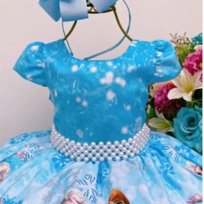 Vestido Infantil Frozen - PaiPee