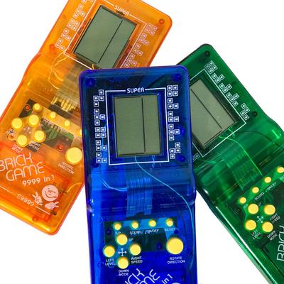 Mini game retro portatil brick games retro 9999 jogos em 1
