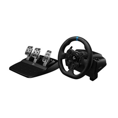 Volante Logitech G923 para PS5, PS4 e PC com Force Feedback TRUEFORCE,  Pedais Responsivos, Launch Control e Acabamento em Couro