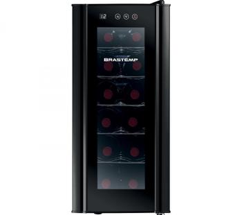 Adega Climatizada Brastemp 12 Garrafas – All Black BZC12 B Controle Digital de Temperatura
