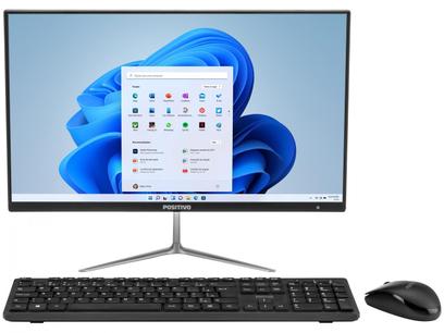 All in One Positivo Union C4120B-21 IOS Intel Celeron 4GB 120GB SSD IPS 21,5” Full HD Windows 11