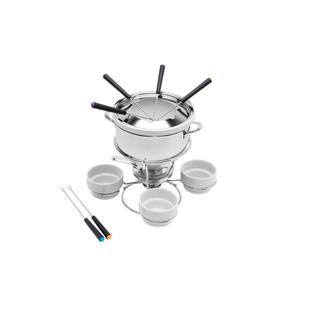 Aparelho de Fondue em Aço Inox Conjunto com 20 Peças Rojemac