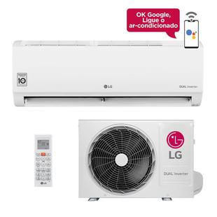 Ar Condicionado LG Dual Inverter Voice 9.000 BTUs Frio 220V
