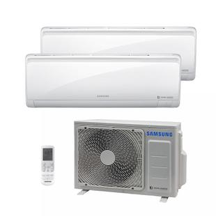 Ar Condicionado Multi Bi Split Hw Inverter Samsung 1X9000 1X18000 Btus Quente/Frio 220V 1F AJ017NCJ2CH/AZ