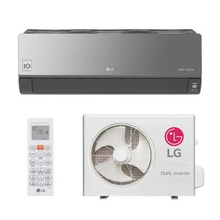Ar Condicionado Split Hw Dual Inverter Voice Art Cool Lg 22000 Btus Quente/Frio 220V S4NW24KERP1.EB2GAMZ