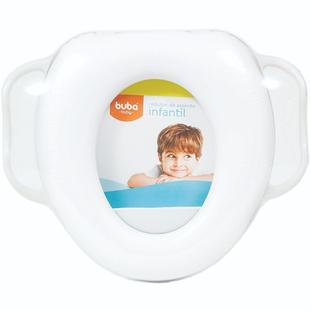 Assento Sanitario Redutor Infantil Buba Acolchoado Branco