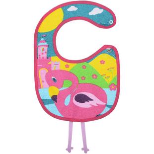 Babador 3D Flamingo - Bambi Rosa - Único