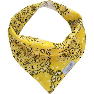 Babador bandana amarelo - Dudsbb