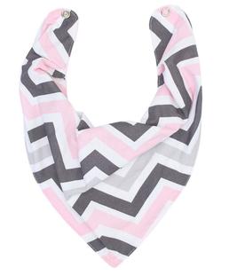 Babador Bandana Chevron Rosa - Oogie