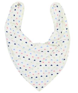 Babador Bandana Corações Coloridos - Oogie