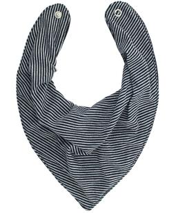 Babador Bandana Forro Impermeavel, Listras Preta, Oogie