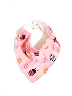 Babador Bandana Joaninha - Meu baba baby