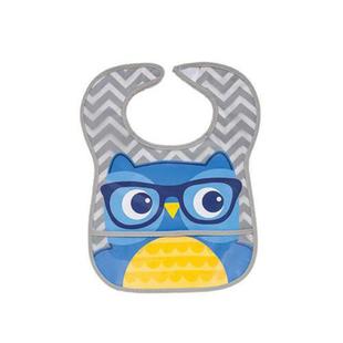 Babador com bolso buba coruja 5979