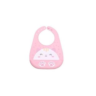 Babador Com Bolso Gatinha Rosa - Mami Bichuus Ref 5319 - Comar
