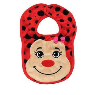 Babador Joaninha Sonho De Luz Vermelho
