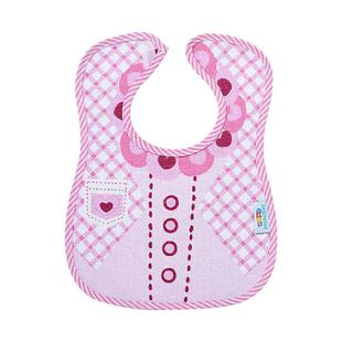 Babador Mini Herdeiros bolso com forro PVC 6501 - Minasrey