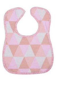 Babador Velcrotriangulo Rosa - m Mimo Minasrey Ref 5583