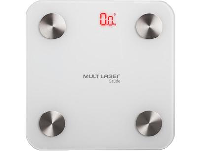 Balança Digital de Bioimpedância Bluetooth – até 180kg Multilaser HC059