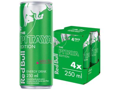 Bebida Energética Red Bull Summer Edition Pitaya - 250ml 4 Unidades