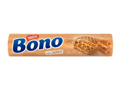 Biscoito Recheio Churros Nestlé Bono Pacote 140g