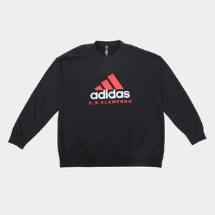 Blusa Moletom Flamengo DNA Adidas Masculina