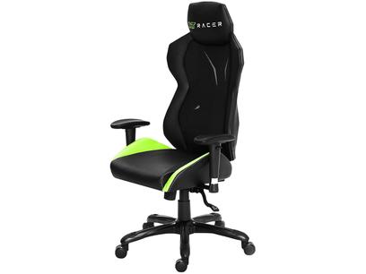 Cadeira Gamer XT Racer Reclinável Preta e Verde - Platinum Series XTP140