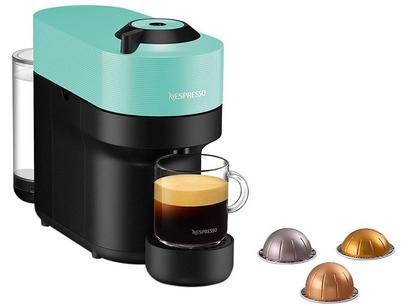 Cafeteira Espresso Nespresso Vertuo Pop - Verde água