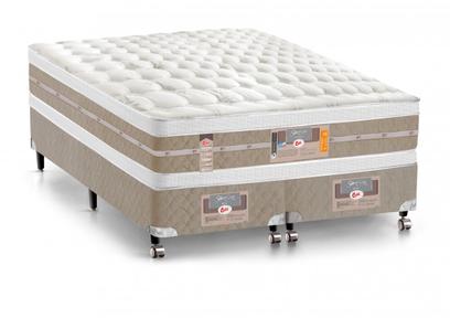 Cama Box Colchão King Size Castor Mola Pocket Silver Star AIR