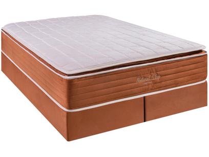 Cama Box Queen (Box e Colchão) Kappesberg Mola Ensacada 69cm de Altura Natural Sleep