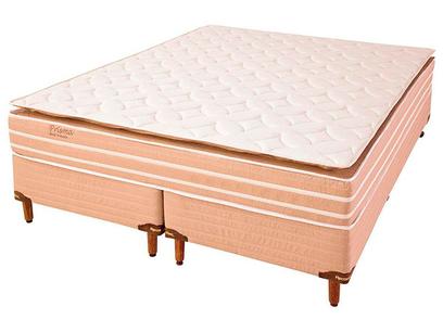 Cama Box Queen (Box + Colchão) Reconflex – Mola Ensacada 65cm de Altura Prisma