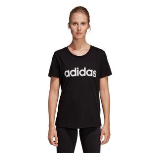 Camiseta Adidas Estampa Logo Slim Feminina