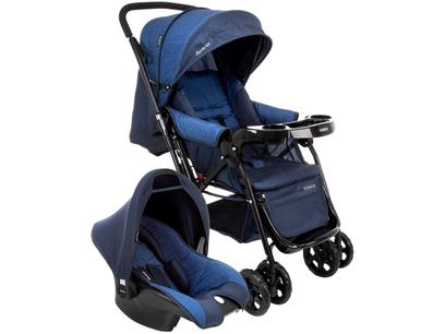 Carrinho de Bebê com Bebê Conforto Cosco - 0 a...