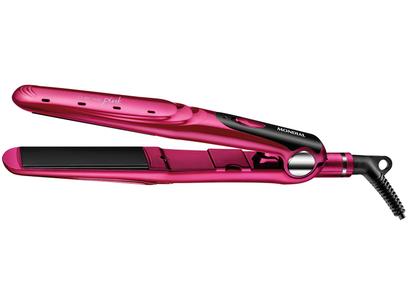 Chapinha/Prancha de Cabelo Mondial Chrome – Pink P-19 com Íons 220C