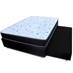 Cama Box Casal Bicama Colchão D33