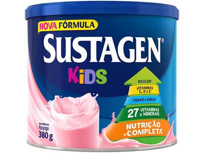 Complemento Alimentar Infantil Sustagen Kids Morango 380g