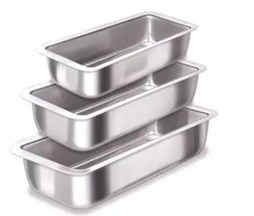Conjunto de Assadeiras Formas Para Pão em Alumínio 3 Peças – Epm Acessórios