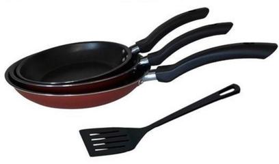 Conjunto Kit Frigideira Francesa Antiaderente C/ Espátula – Magaeuro