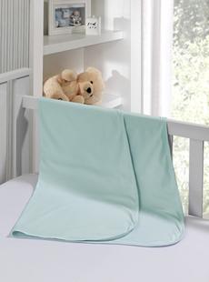 Cueiro de Bebe Duplo Kinder Liso Verde Claro - Tecebem