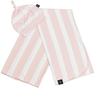 Cueiro + Gorro Aurora Penka Rosa
