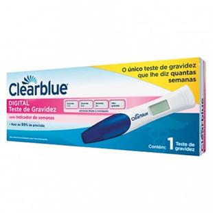 Exame De Gravidez Clearblue Digital Com Indicador De Semana -...