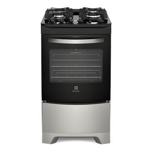 Fogão 4 Bocas Electrolux Prata 52LSV Bivolt