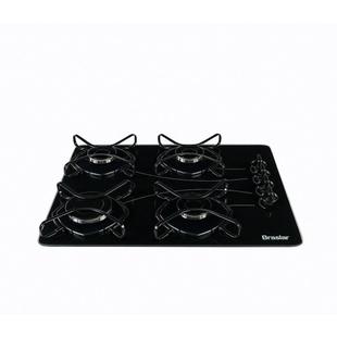 Fogão Cooktop 4 Bocas Super Automático Easy Clean Braslar