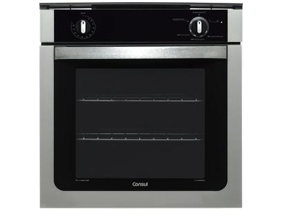 Forno de Embutir à Gás GLP Consul Autolimpante – com Grill e Timer 78L COA84 BR