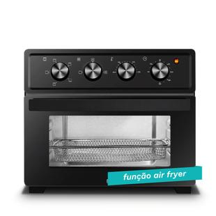 Forno Elétrico 22L 1800W com função Air Fryer Preto - BEL22AD 127V - COMPREBEL