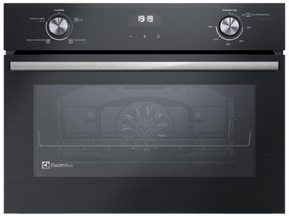 Forno Elétrico de Embutir Electrolux de Convecção com Timer 50L Preto PerfectCook360 OE4EH Efficient