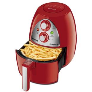 Fritadeira Air Fryer 4 Litros Mondial AF-14 Sem Óleo 1500W – Vermelha/Inox